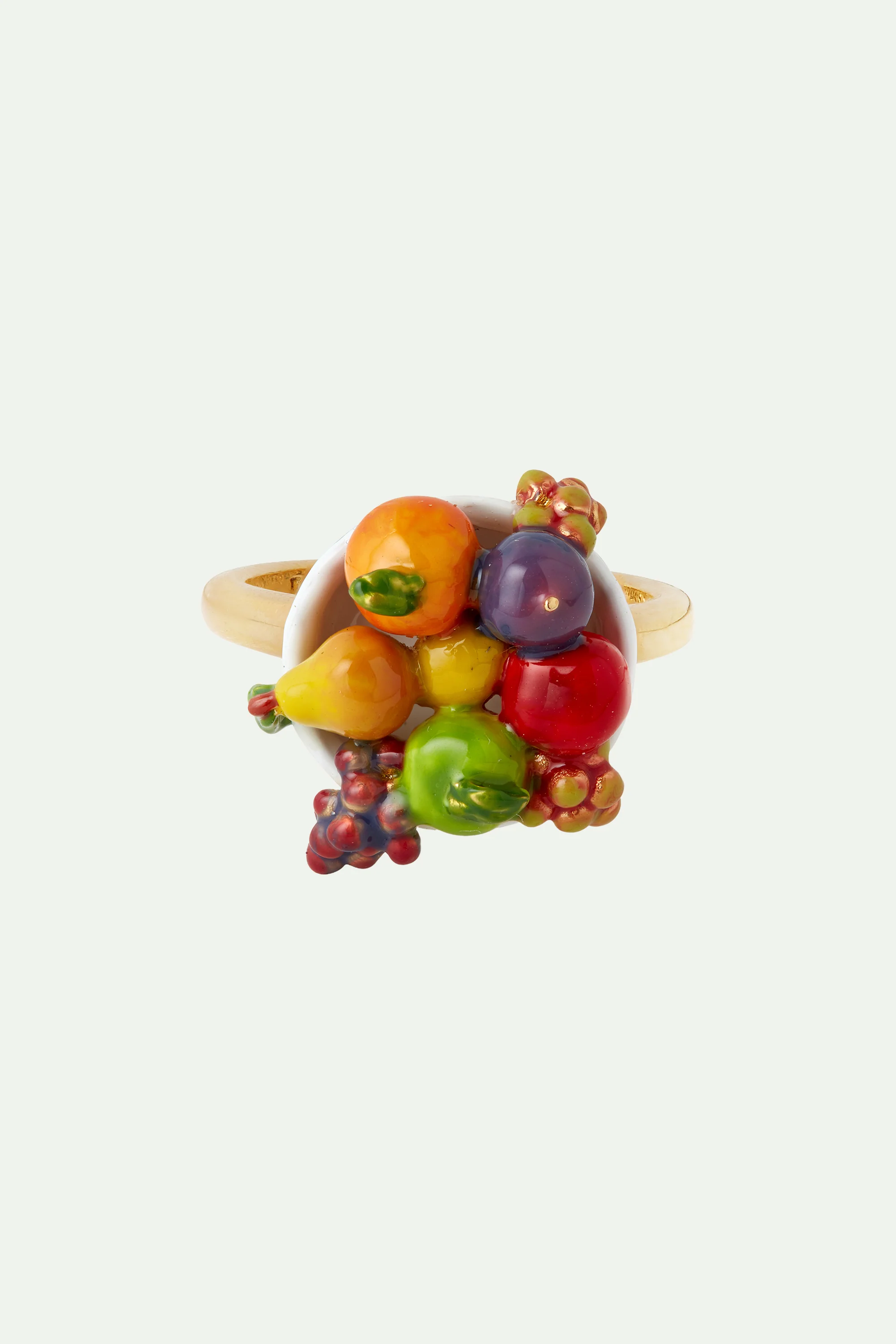 Bague Cocktail Coupe de Fruits - Image 3