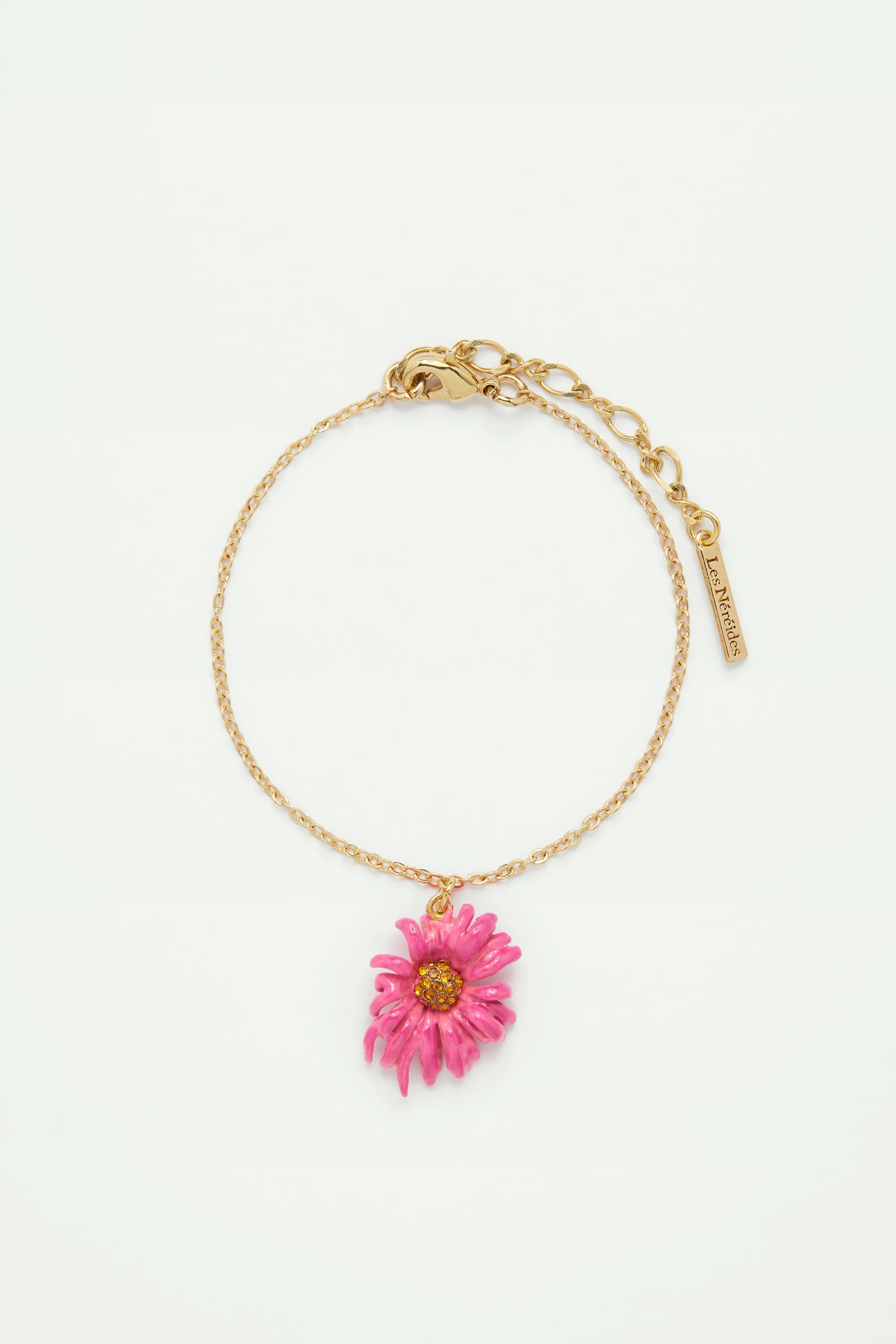 Bracelet fin fleur cosmos