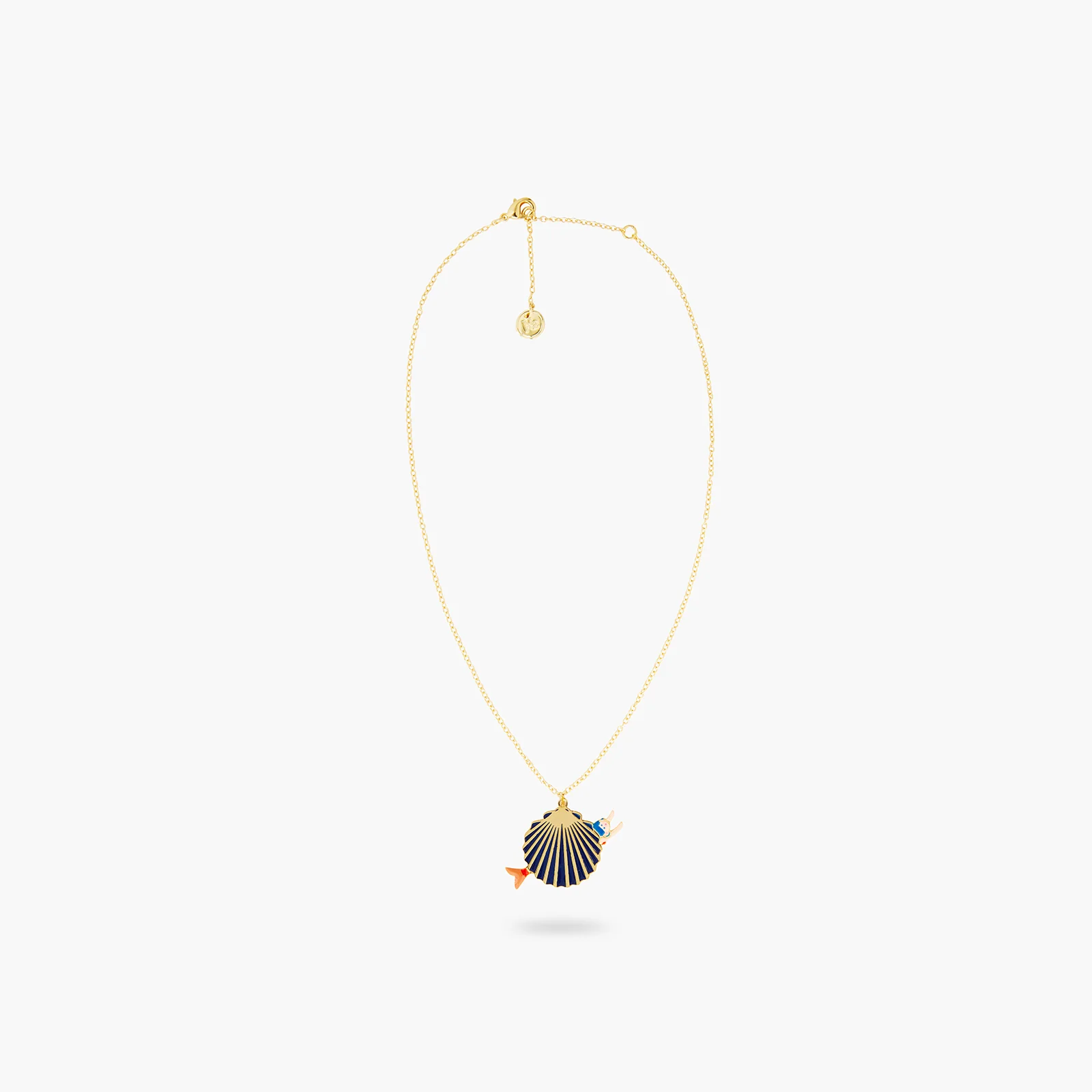 Collier pendentif coquillage et sirène - Image 2