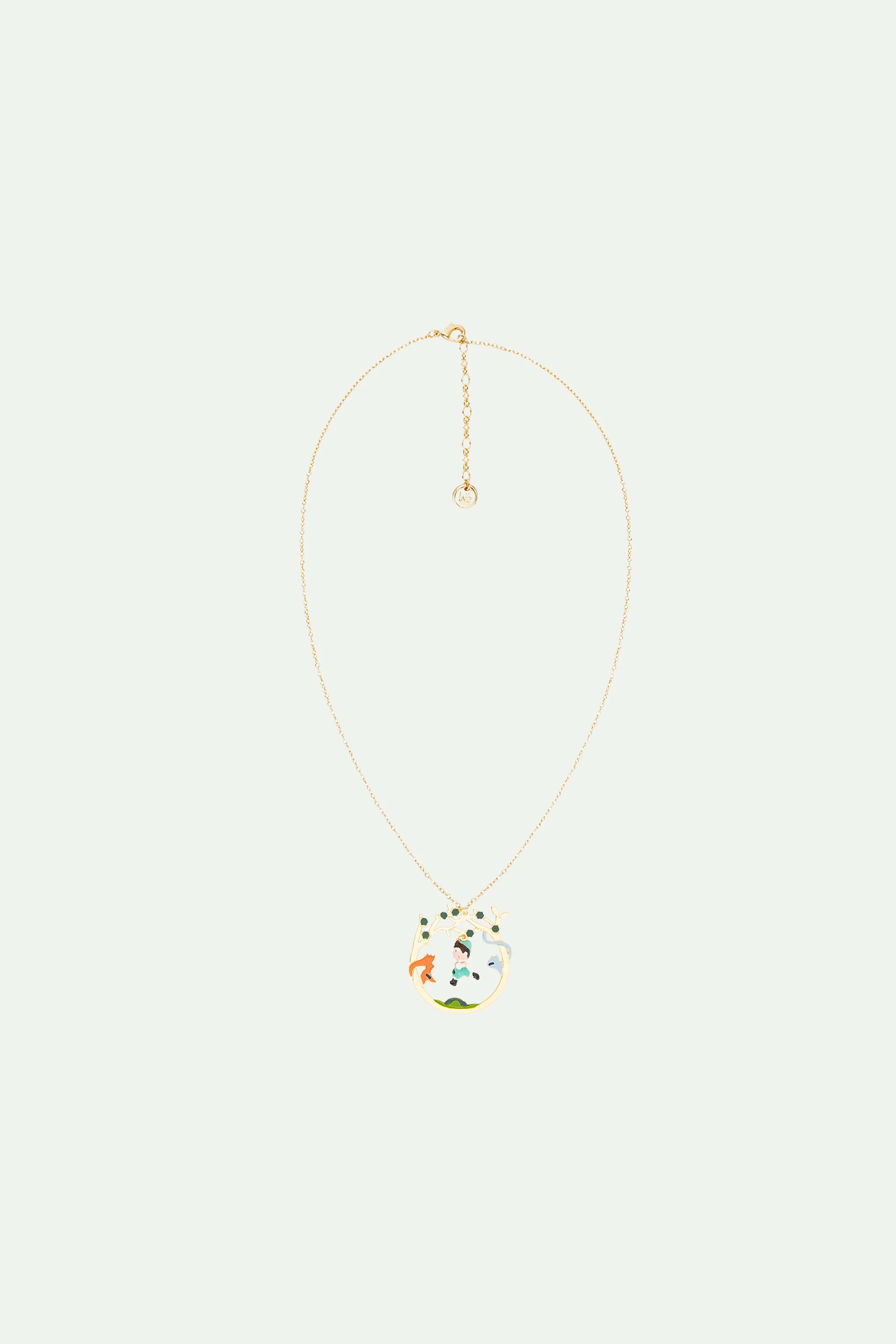 Collier Pinocchio et ses amis en forêt - Image 2