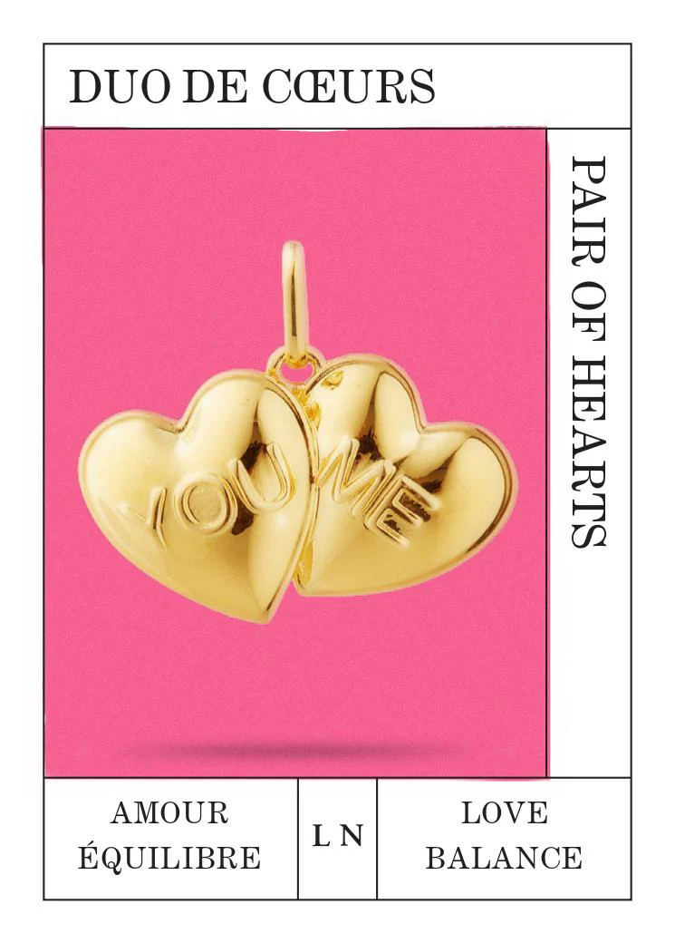 Pendentif Cœurs, Amour et Équilibre - Image 2
