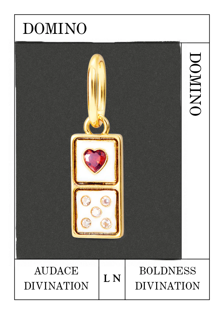Pendentif Domino, Audace et Divination - Image 2
