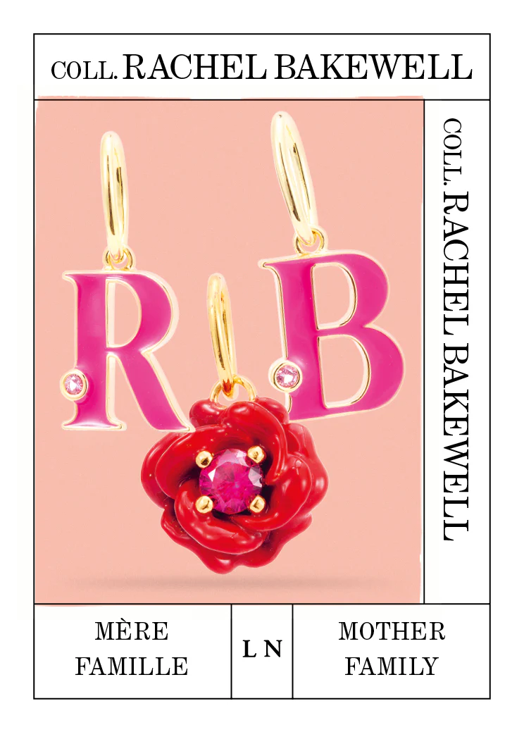 Pendentif rose rouge - Image 2
