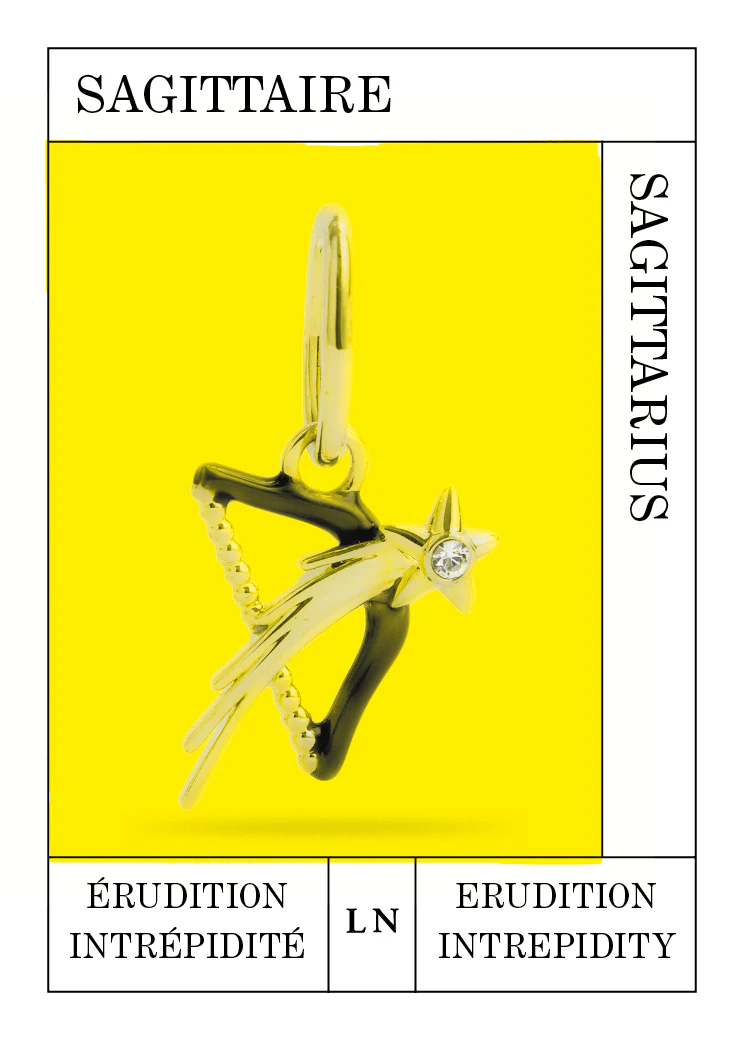 Pendentif Sagittaire, Erudition et Intrépidité - Image 2
