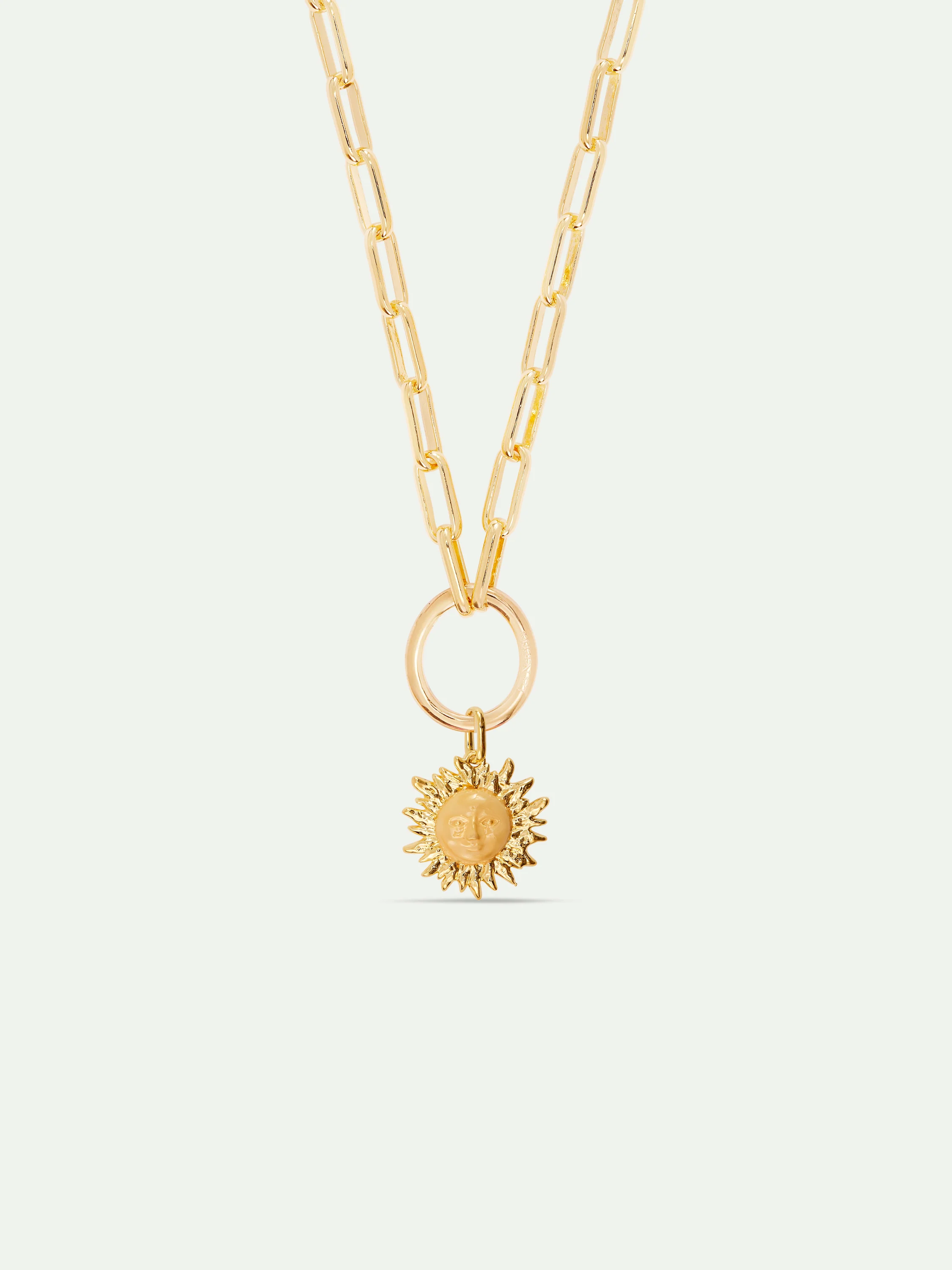 Pendentif Soleil dorée, Vitalité et Bonheur - Image 3